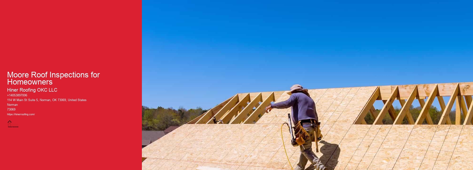 Moore Roof Inspections for Homeowners