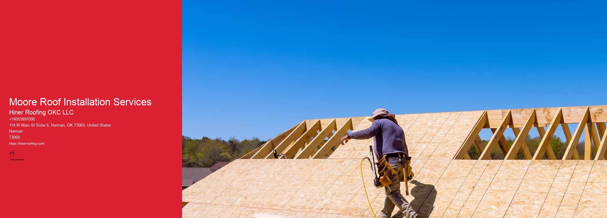 Moore Roof Installation Services