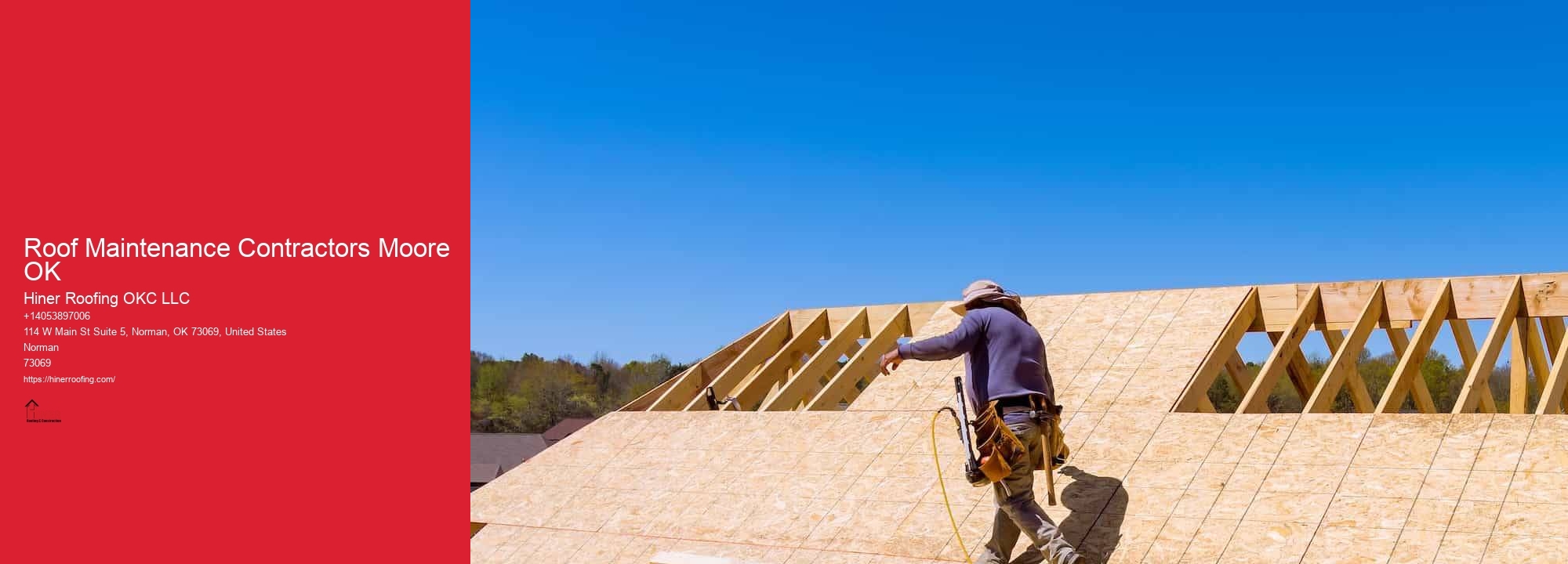 Roof Maintenance Contractors Moore OK