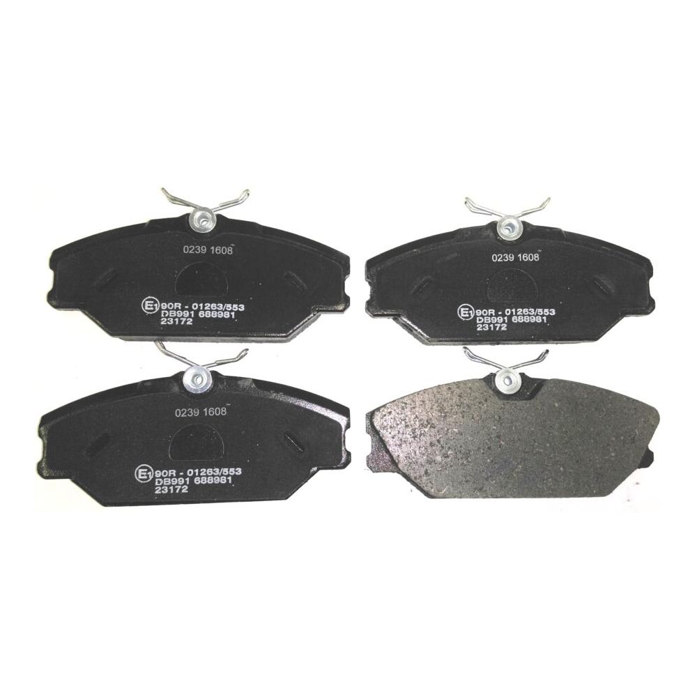 4 plaquettes de frein NORAUTO NRP1420