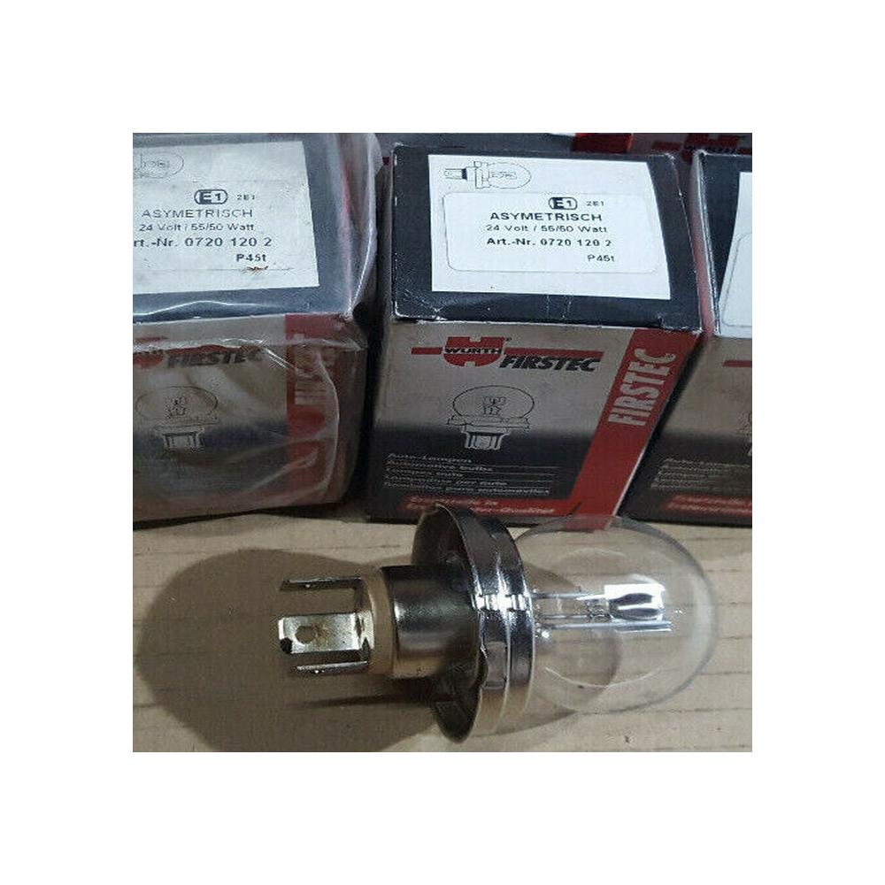 1 Ampoule WURTH CODE EUROPEEN  24V 55/50W P43T38