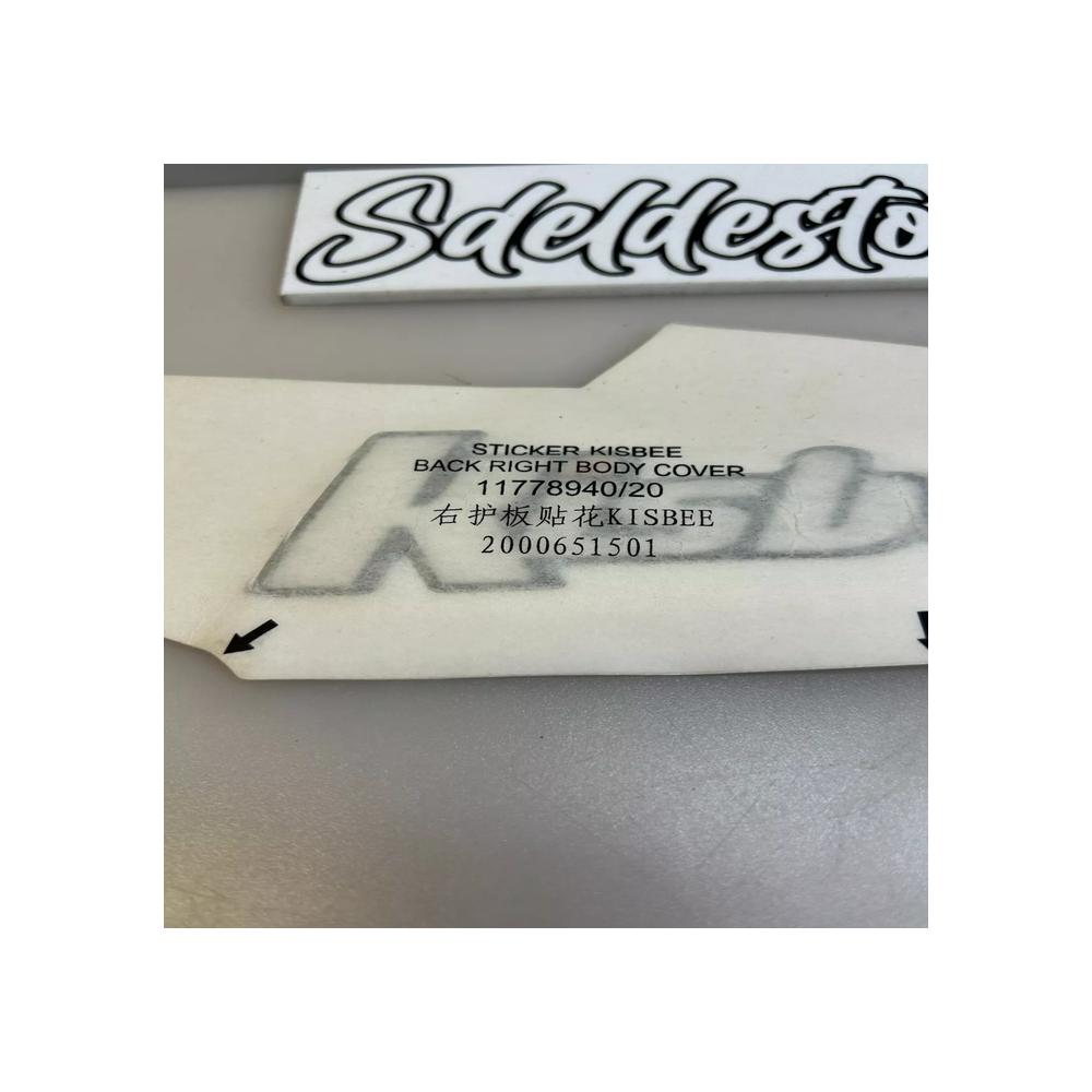 1 autocollant arrière droit peugeot kisbee 11778940/20