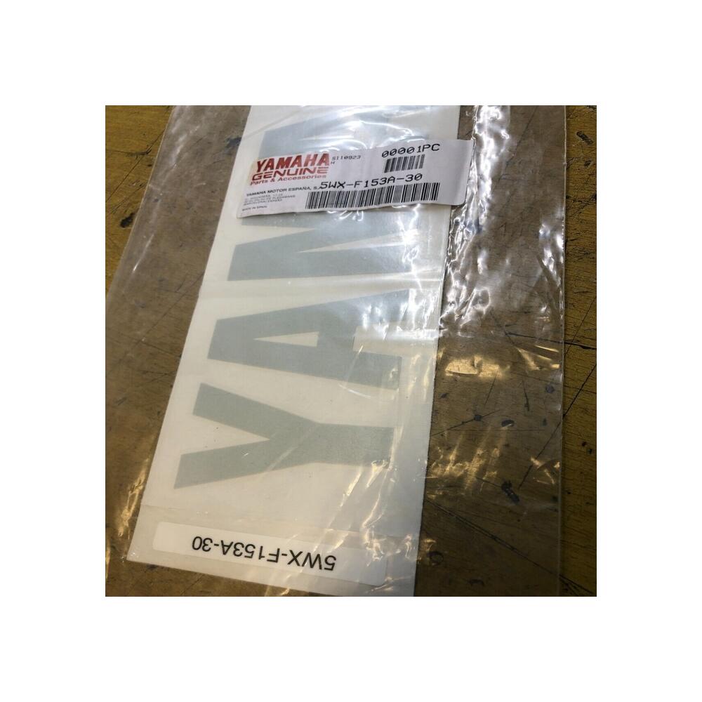 1 autocollant flanc carenage yamaha 5wx-f153a-30 tzr 50 2011 2012