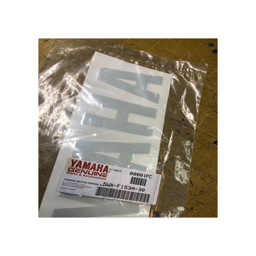 1 autocollant flanc carenage yamaha 5wx-f153a-30 tzr 50 2011 2012