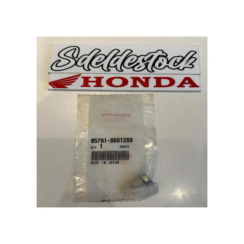 1 boulon 6x12 honda 95701-0601208 80433-762-003 91582-371-980 95700-0601208