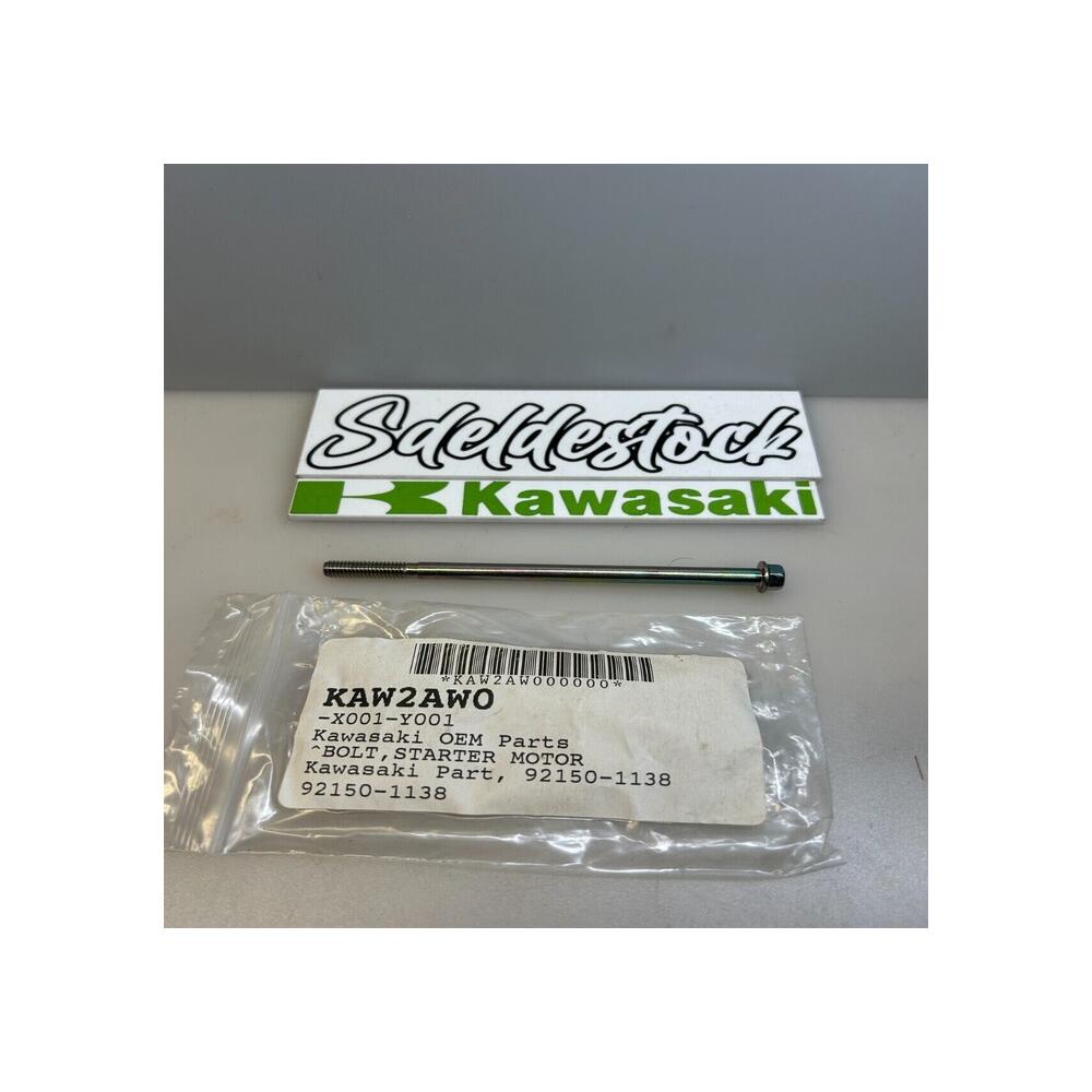 1 boulon demarreur kawasaki 92150-1138 en er ex kle gpz 500 kef klf 300