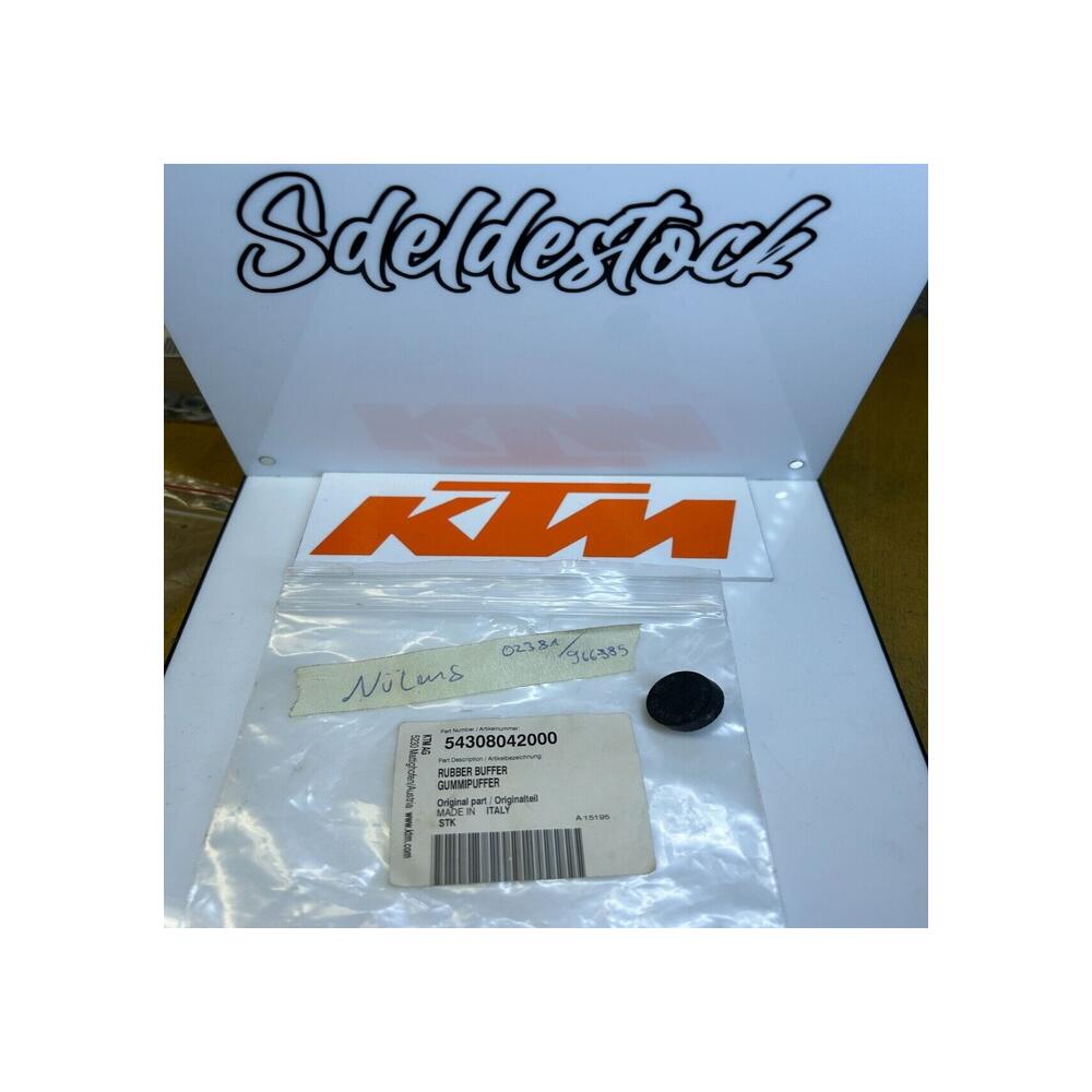 1 butée caoutchouc husqvarna ktm 54308042000 rc8 640 125 250 690 fs fx 701