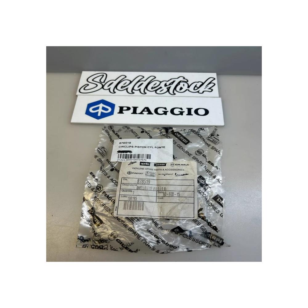 1 circlip piston derbi gilera aprilia 878519 gpr rcr rs rs4 smt senda 50