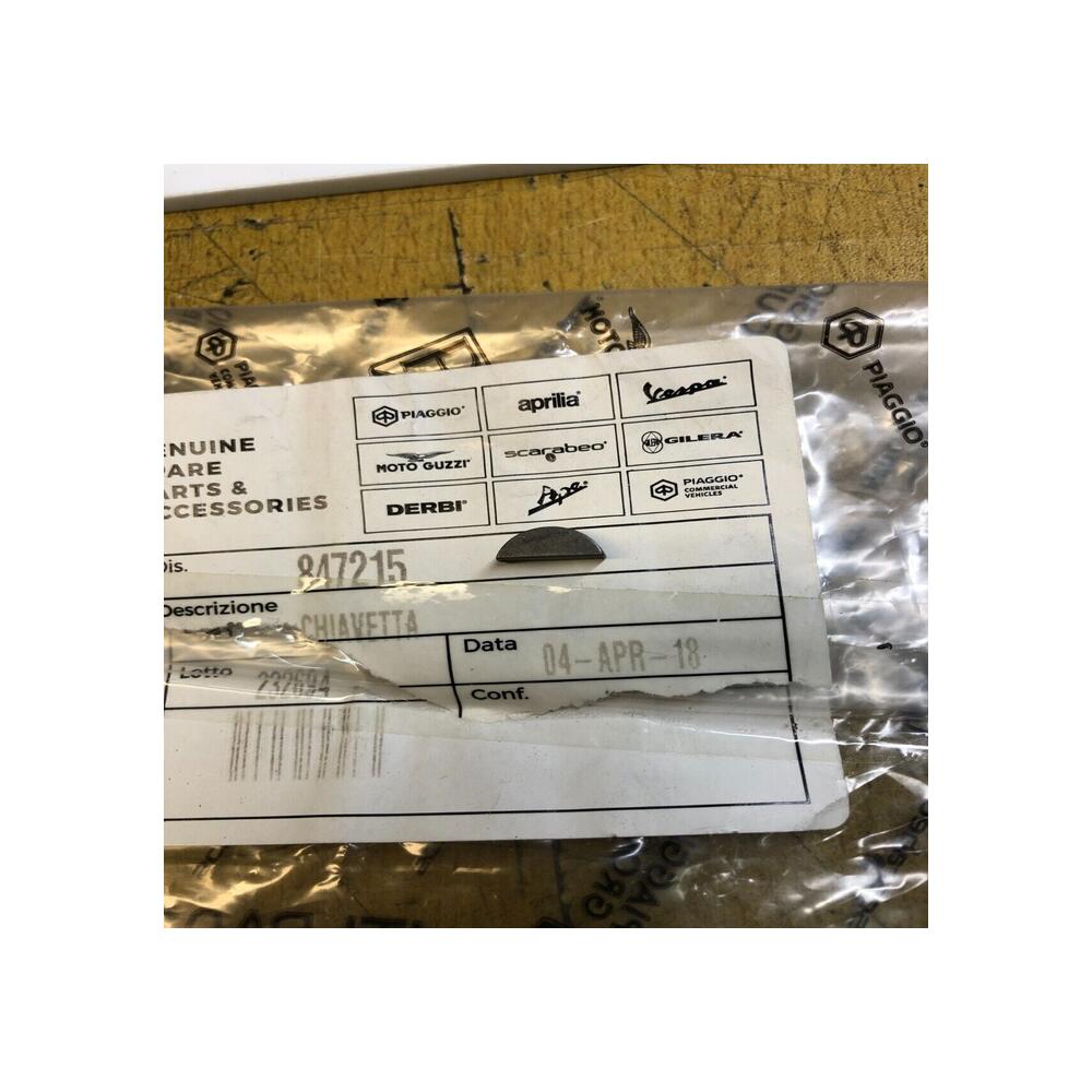 1 clavette vilebrequin aprilia derbi gilera 847215 senda gpr rcr zulu sx rs rs4
