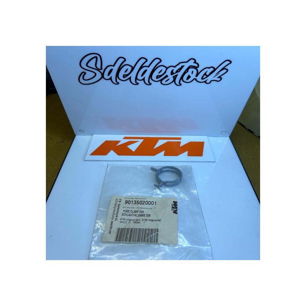 1 collier durite eau d26 husqvarna ktm 90135020001 125 200 250 401 390