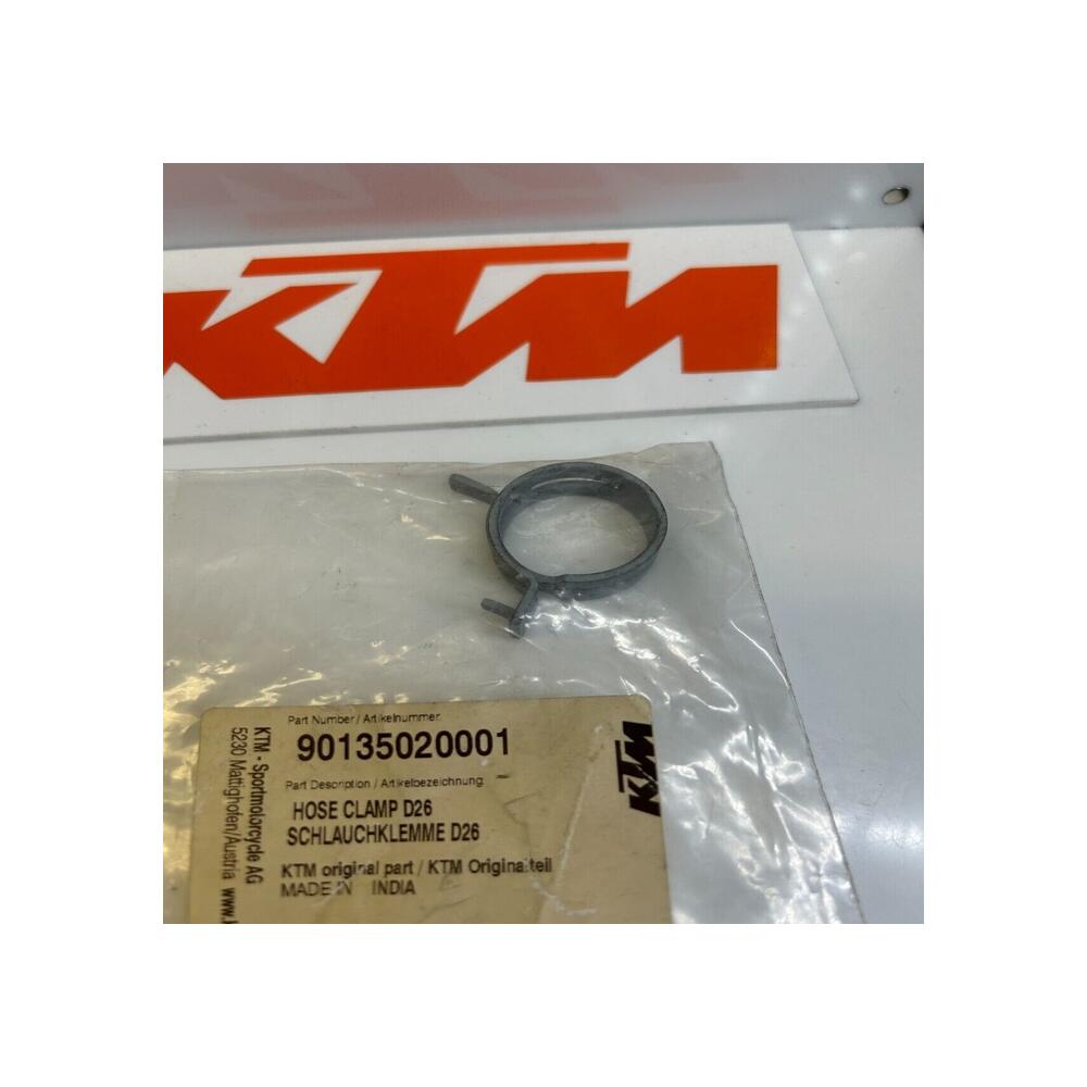 1 collier durite eau d26 husqvarna ktm 90135020001 125 200 250 401 390