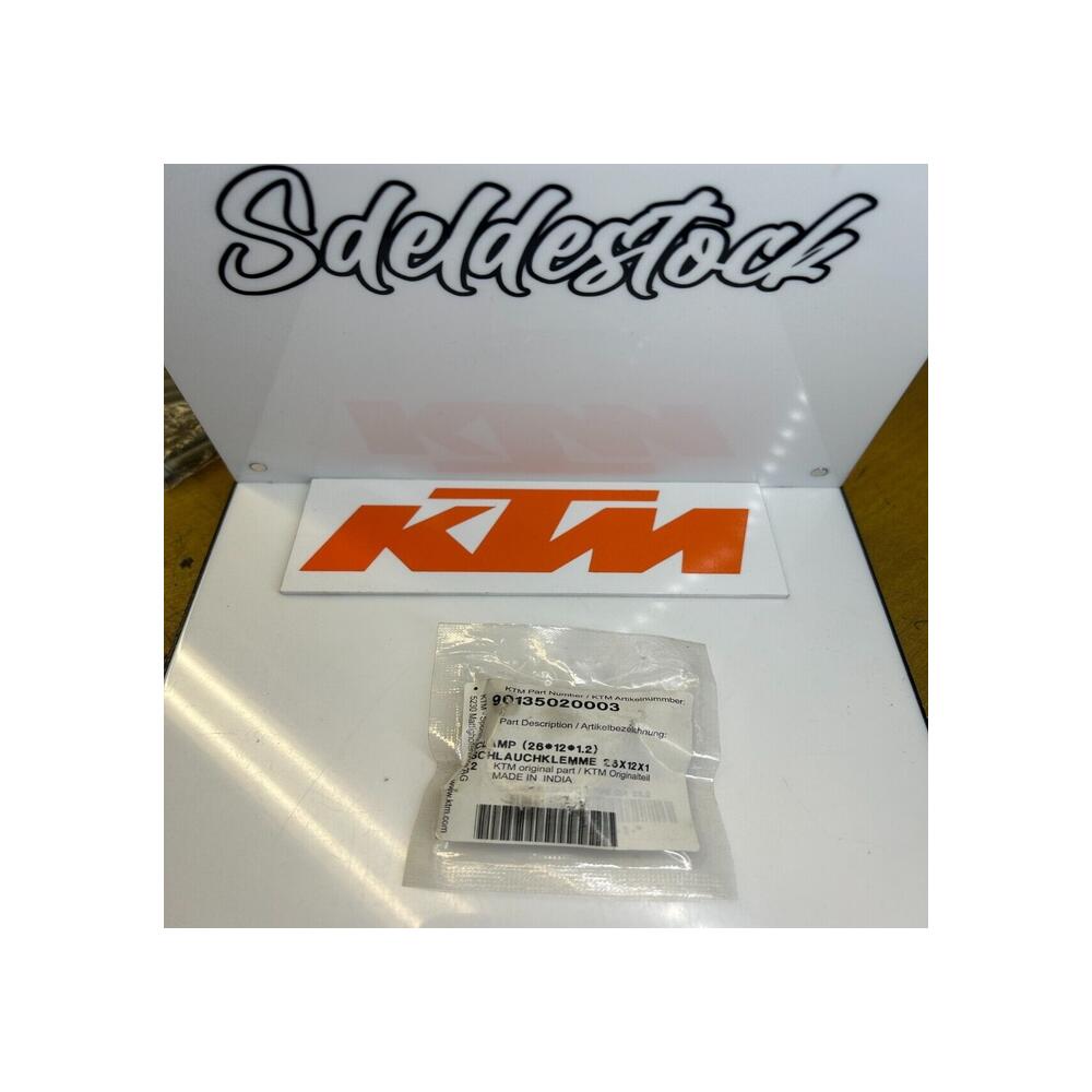 1 collier durite eau d28 ktm husqvarna 90135020003