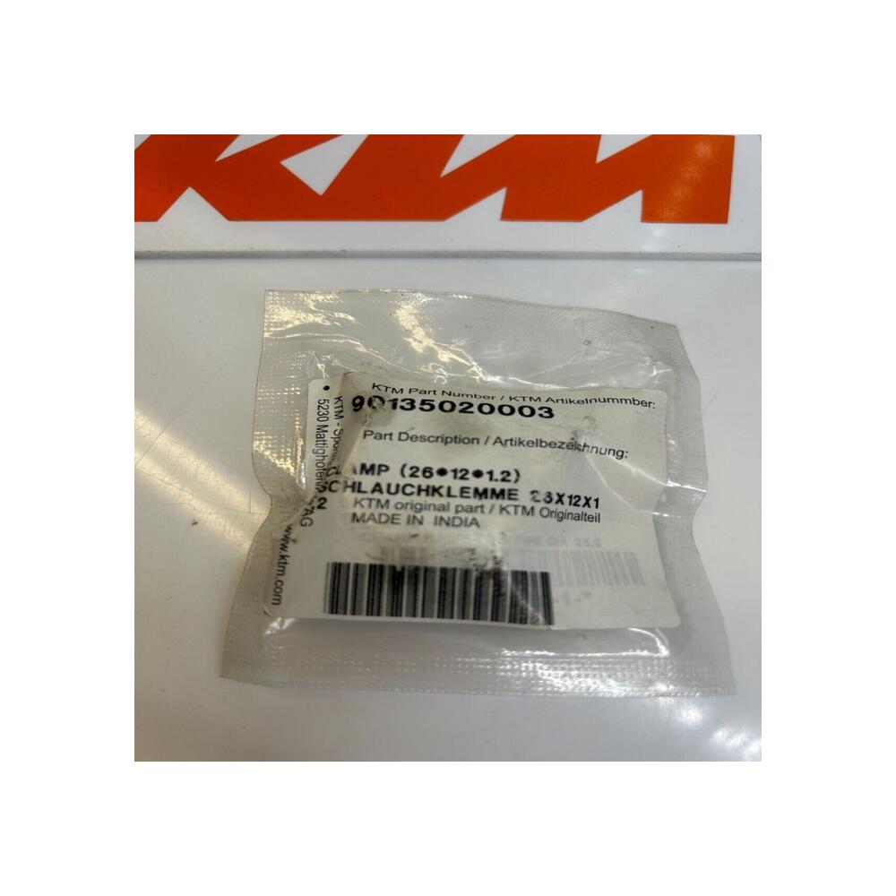 1 collier durite eau d28 ktm husqvarna 90135020003