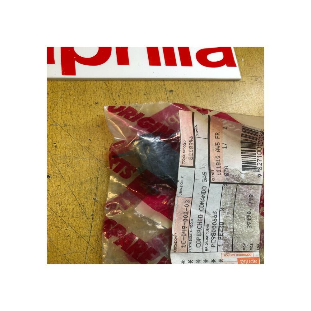 1 couvercle commande gaz aprilia ap8218346 mx rs rx 50