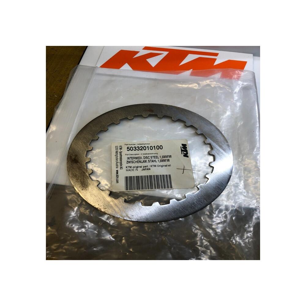 1 disque lisse 1,5mm  125/98 ktm 50332010100 125 exc sx sxs 150 sx 200 exc