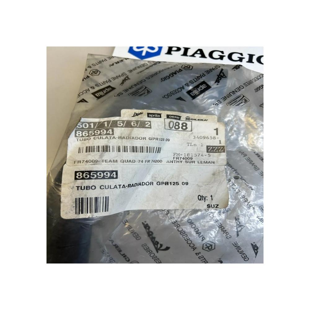 1 durite radiateur derbi aprilia 865994 SENDA 125 R-SM RX 125 E4 sx 125 e4