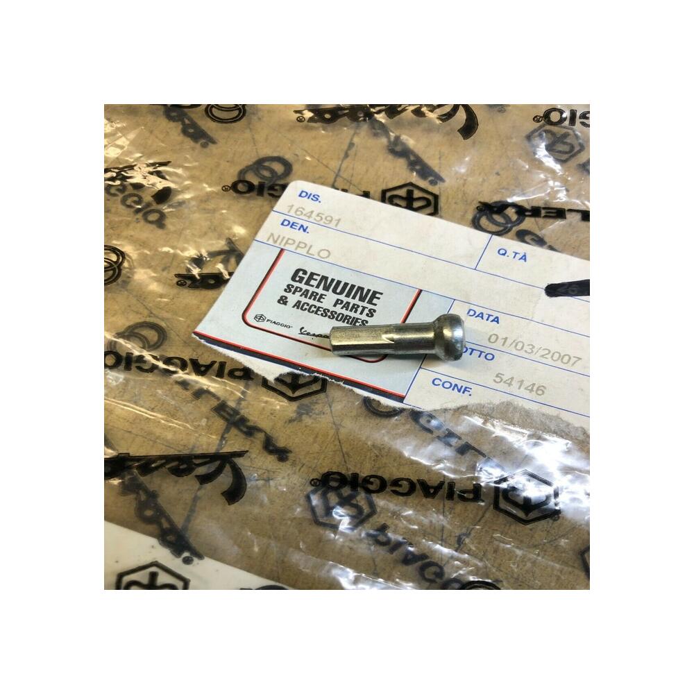 1 écrou 3 mm rayon jante piaggio 50 ciao si mix 164591 007229 114216 7229