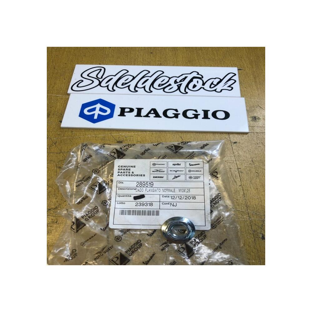 1 écrou aprilia gilera piaggio vespa 289519 mp3 nrg fly et4 s ice sr typhoon zip