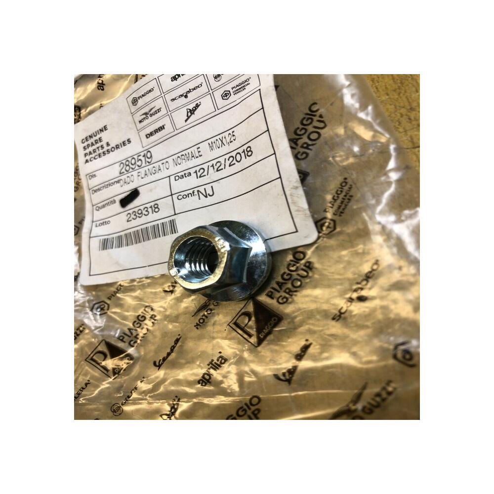 1 écrou aprilia gilera piaggio vespa 289519 mp3 nrg fly et4 s ice sr typhoon zip