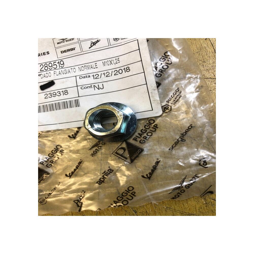 1 écrou aprilia gilera piaggio vespa 289519 mp3 nrg fly et4 s ice sr typhoon zip
