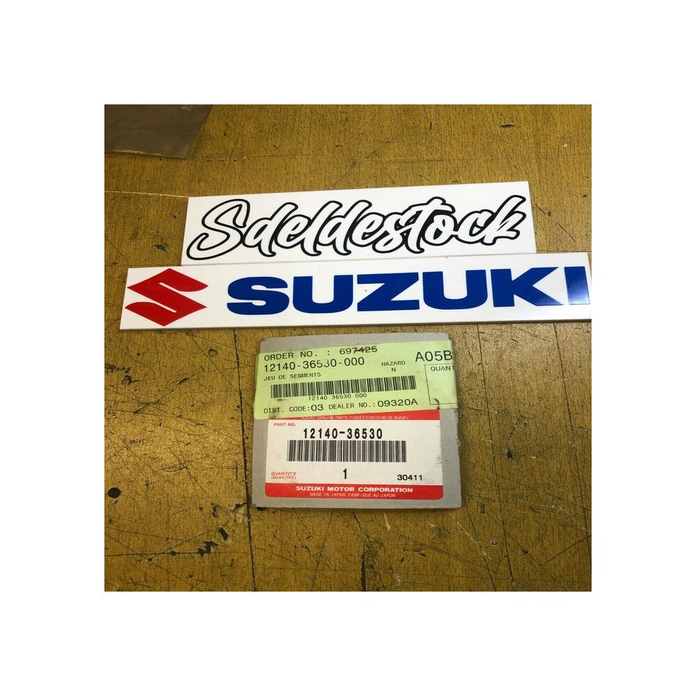 1 jeu de segments suzuki 12140-36530 gt 125 1974 1982