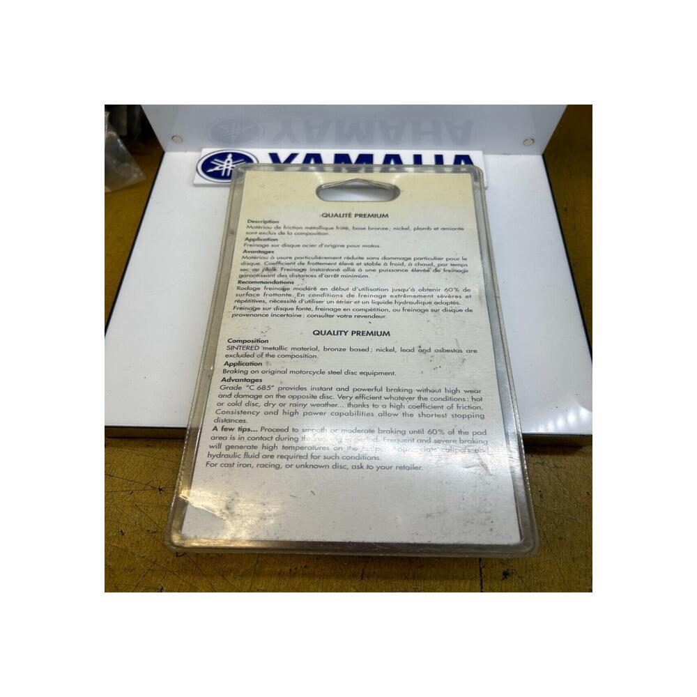 1 jeu plaquettes carbone lorraine yamaha service rapide sd15015 s1 4KG-25805-00