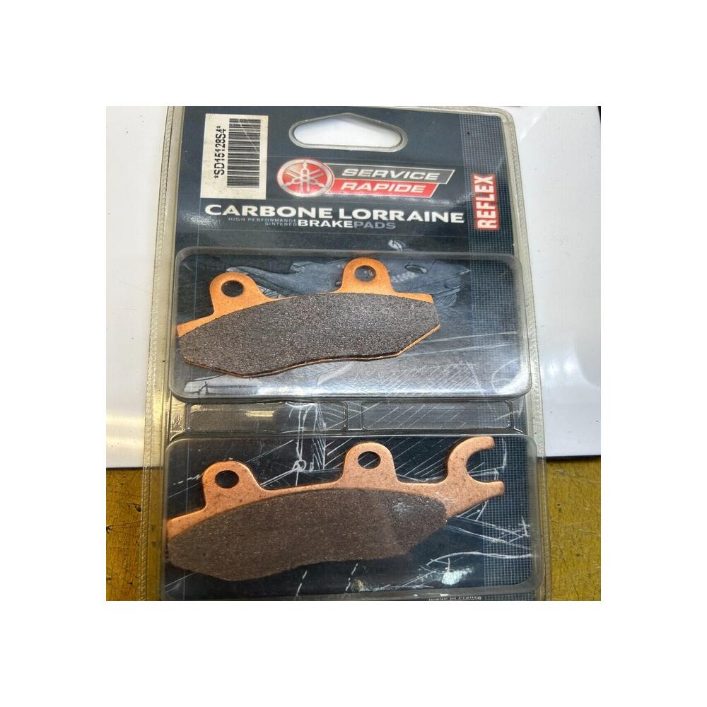 1 jeu plaquettes carbone lorraine yamaha service rapide sd15128 s4