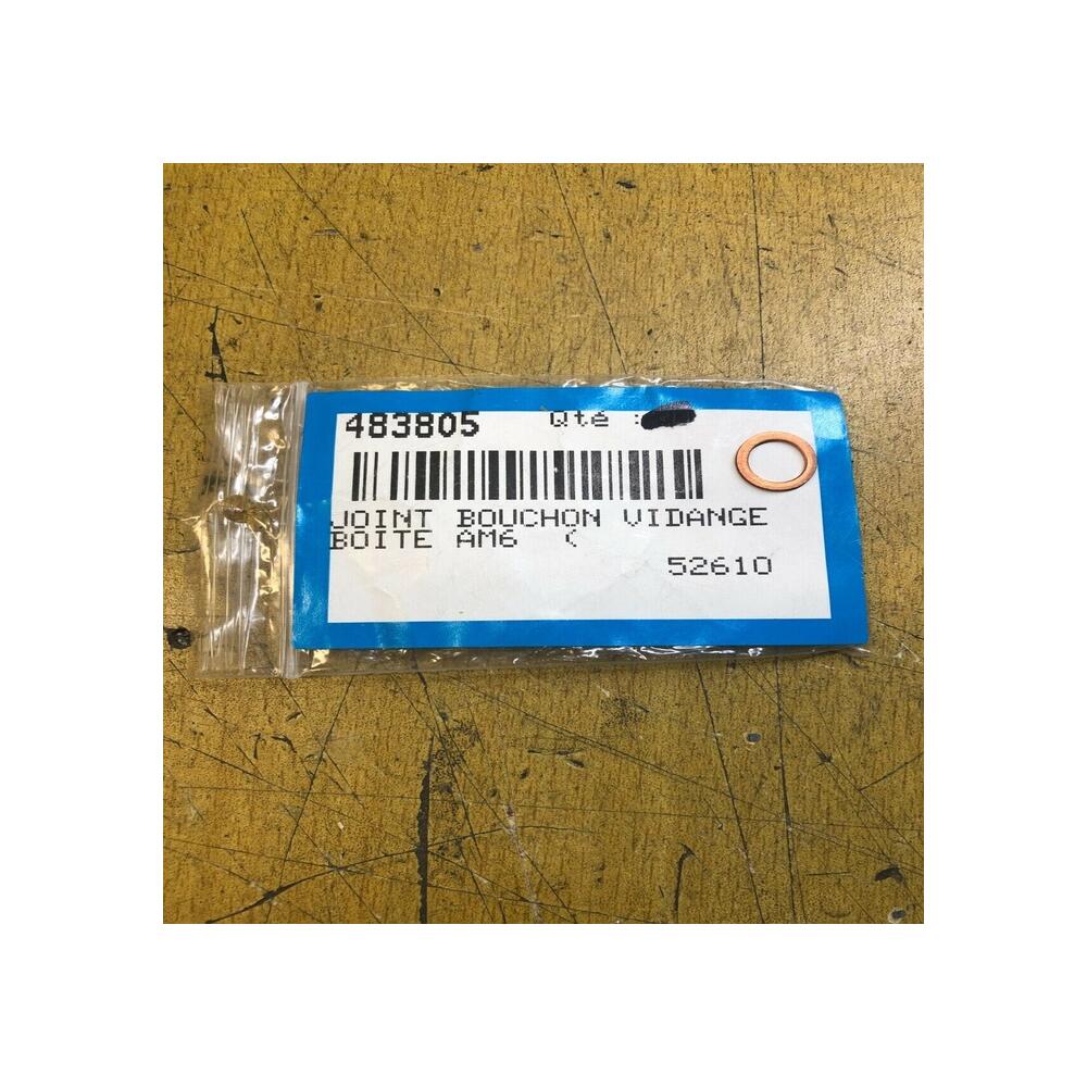 1 joint bouchon vidange boite minarelli am6  8x12mm