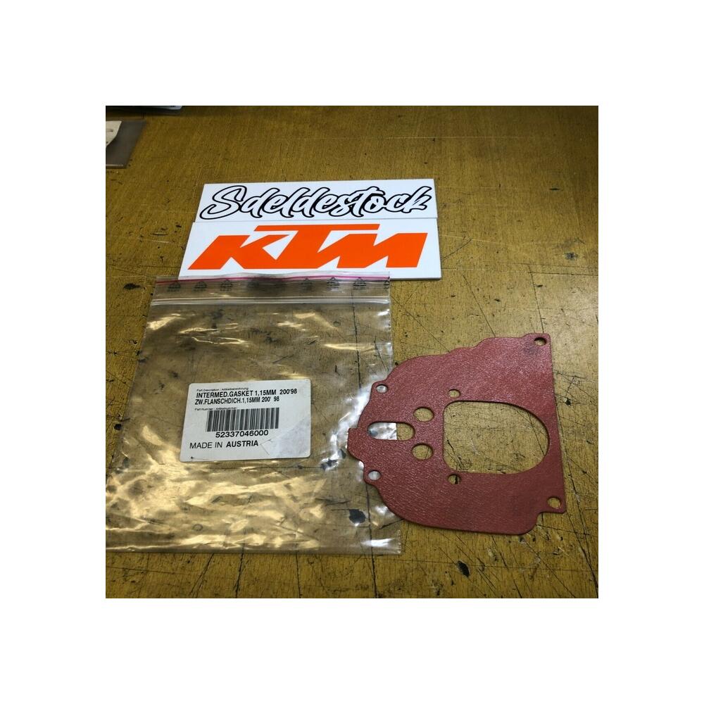 1 joint echappement sur cylindre ktm 52337046000 125 exc sx 200 exc 1997 2000