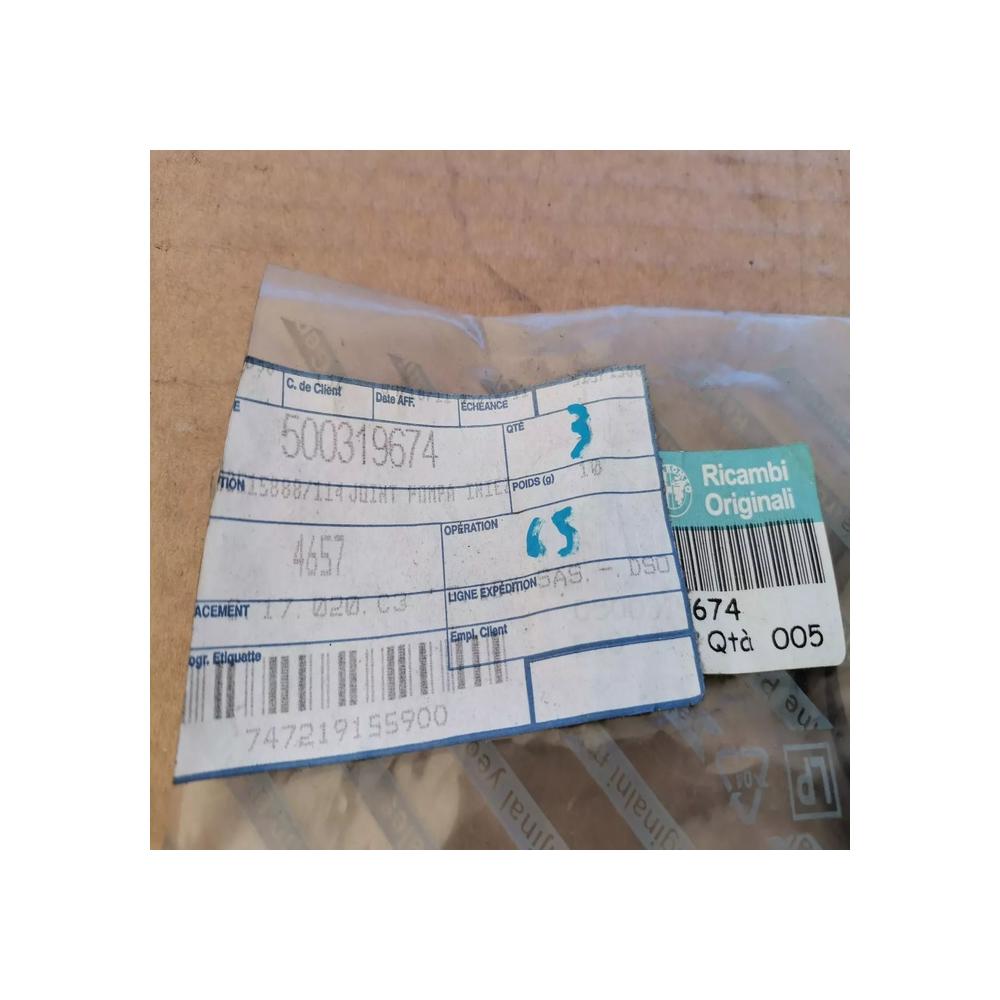 1 joint pompe a injection FIAT DUCATO ref 500319674