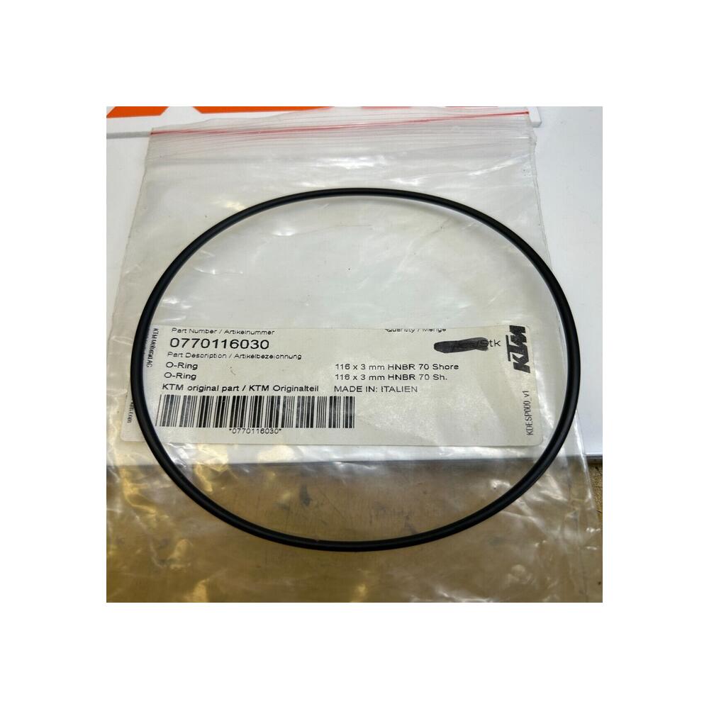 1 joint torique embrayage 116x3 hnbr 70 ktm 0770116030 400 450 540 620 625 640
