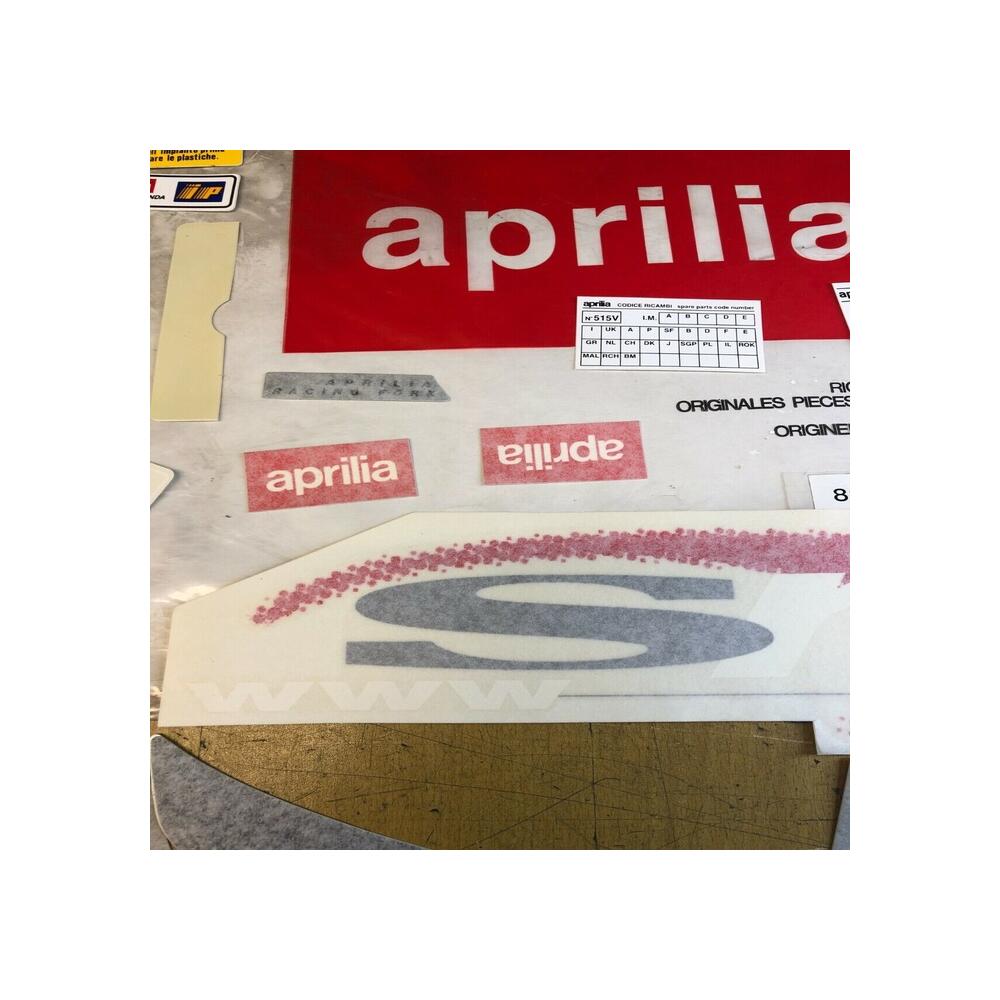 1 kit autocollant série aprilia ap8247243 SR 50 WWW 1997 1998