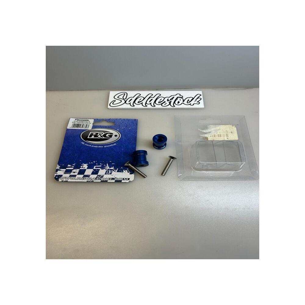 1 paire diabolo bras oscillant r&g m6x1 bleu R&g racing aprilia yamaha rsv r1