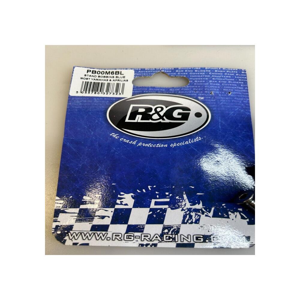 1 paire diabolo bras oscillant r&g m6x1 bleu R&g racing aprilia yamaha rsv r1
