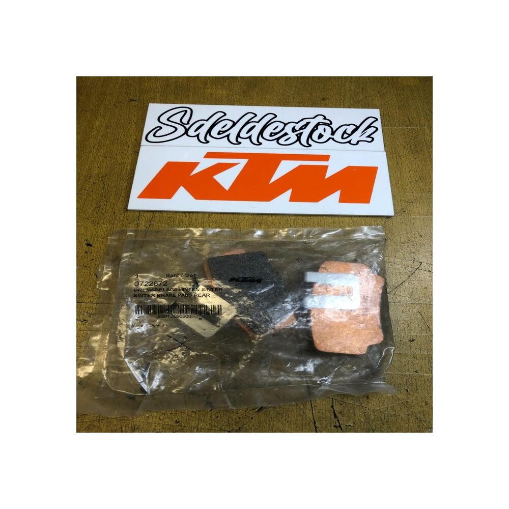 1 paire plaquettes frein arrière ktm 83013090200 450 505 SX ATV 525 XC ATV