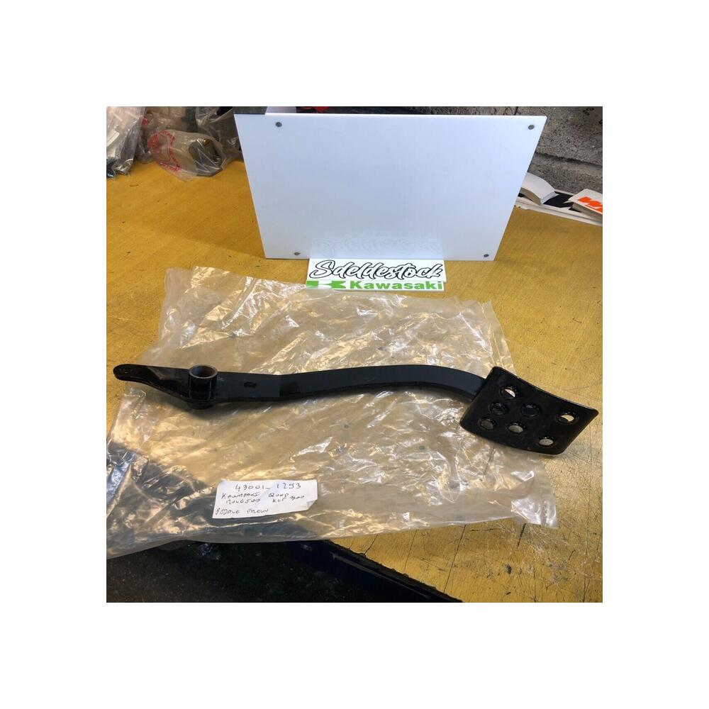 1 pédale frein kawasaki 43001-1293 kaf 300 mule 500  a1 b1 b2 1988 1989 90 91 93