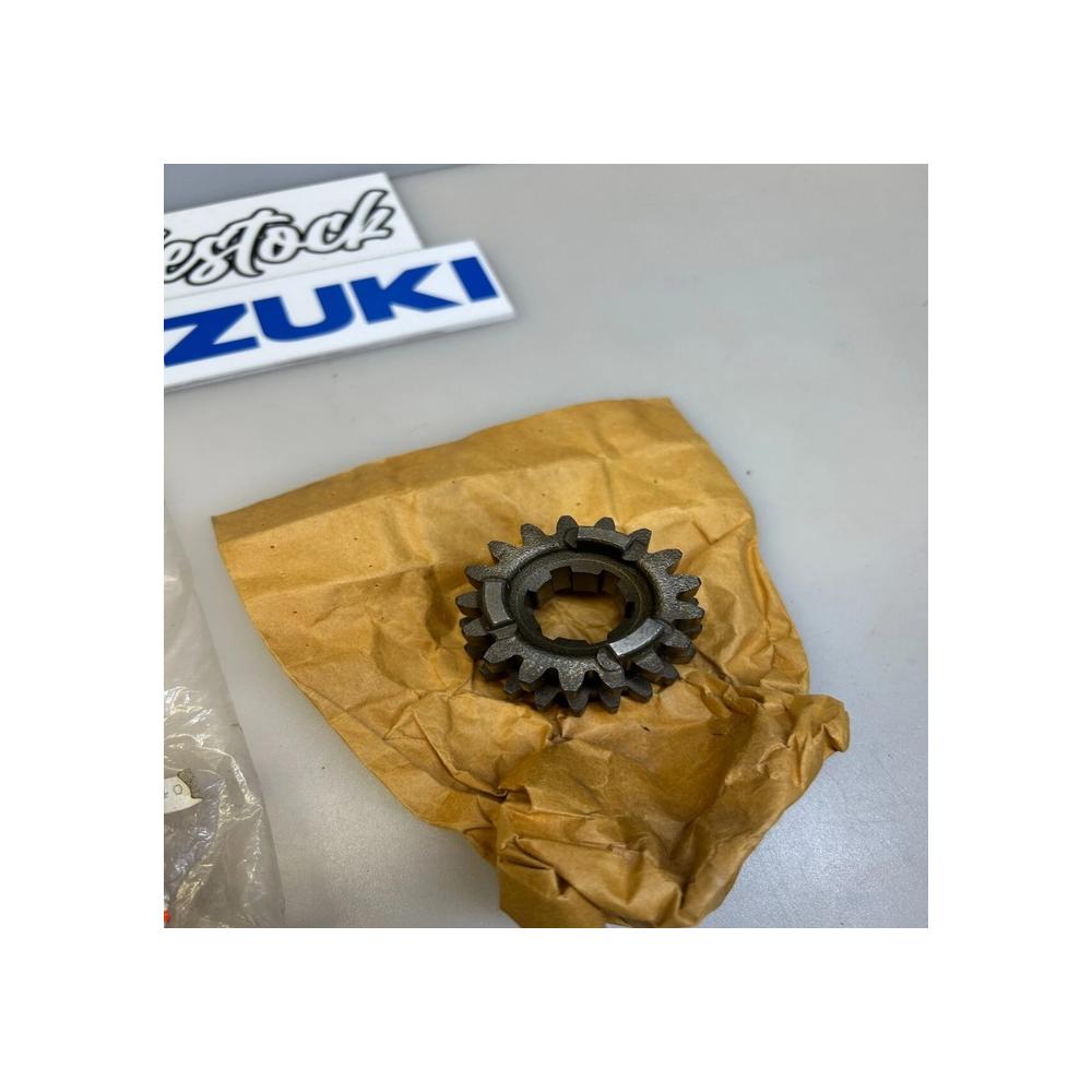1 pignon 3eme/4eme vitesse suzuki 24231-14110 rm 100 125 23231-41501 24231-14101