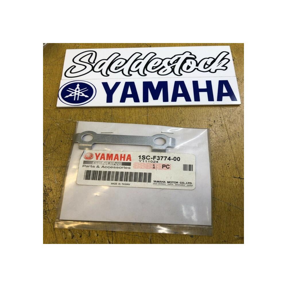 1 plaque blocage support direction yamaha 1sc-f3774-00 yfm 300 f grizzly 12 2013