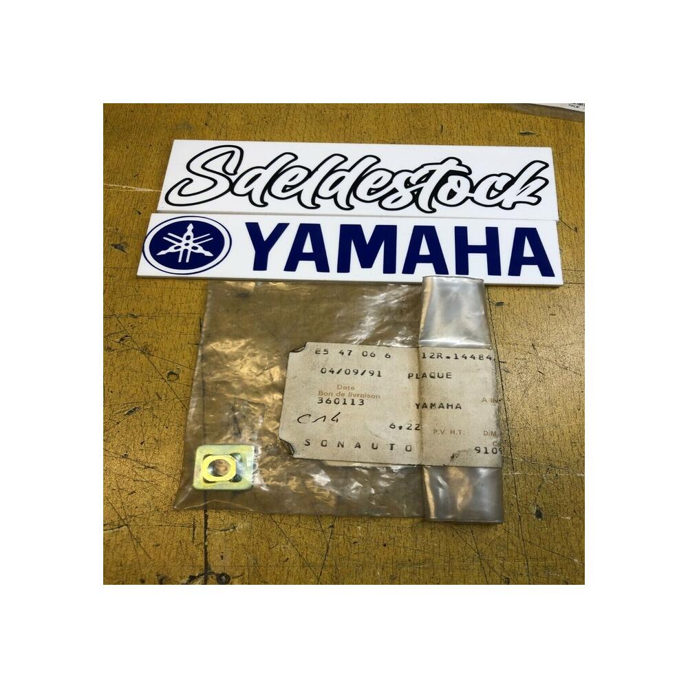 1 plaque écrou yamaha 12r-14484-01 xs 400 xv 1000 1100 700 750