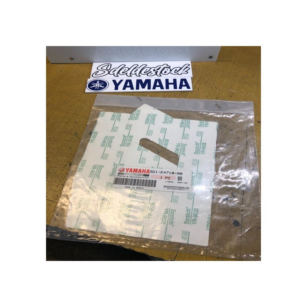 1 protection thermique échappement yamaha 5d1-e4718-00 ybr 250 2007 2009 2011