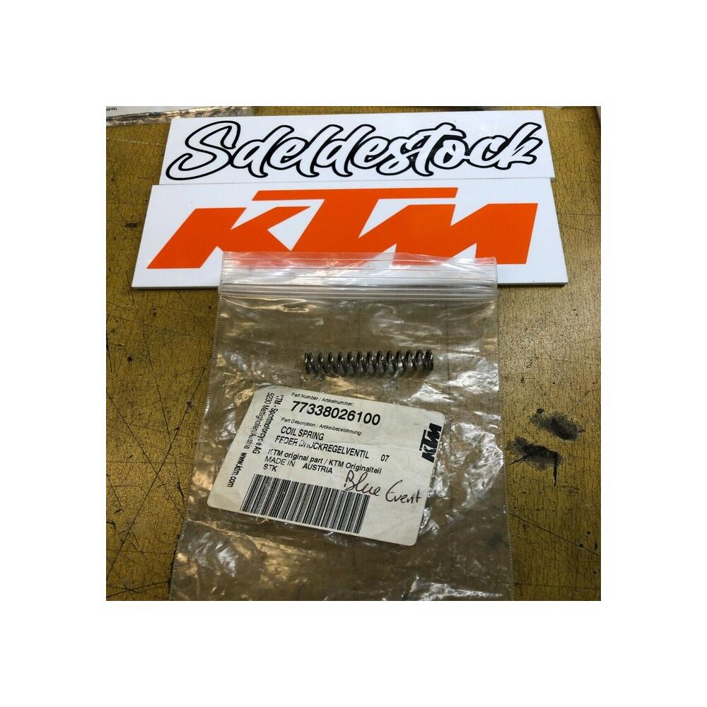 1 ressort pompe huile ktm 77338026100 450 rally smr sx sxs 505 sx-f xc-f