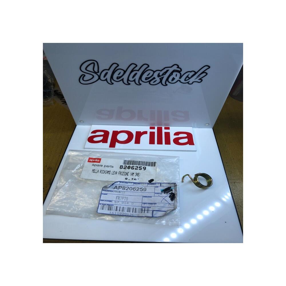 1 ressort retour levier embrayage aprilia ap8206259 classic europa rs rx af1 50