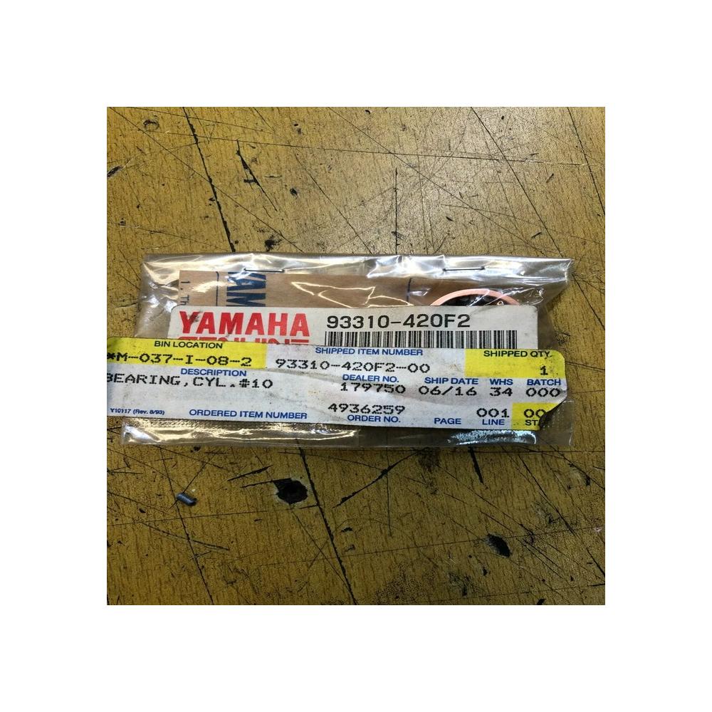 1 roulement  yamaha 93310-420f2 pw 80 yfm 400 600 660 350 450 grizzly kodiak