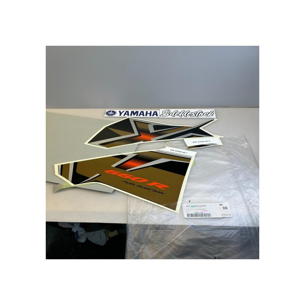 1 sticker autocollant graphic scoop droit yamaha 5vk-2137d-30 xt 660 r 2007