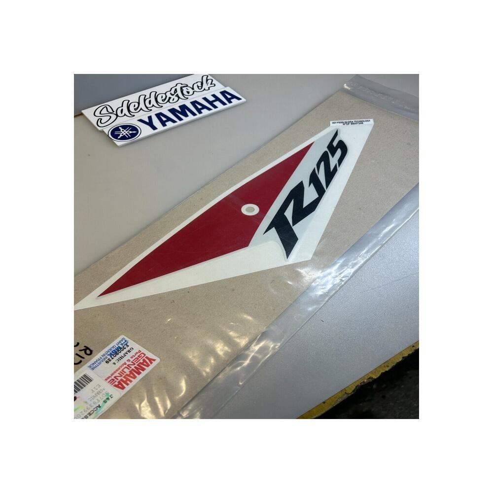 1 sticker autocollant graphique 6 yamaha 5d7-f8399-20 yzf-r125 2010