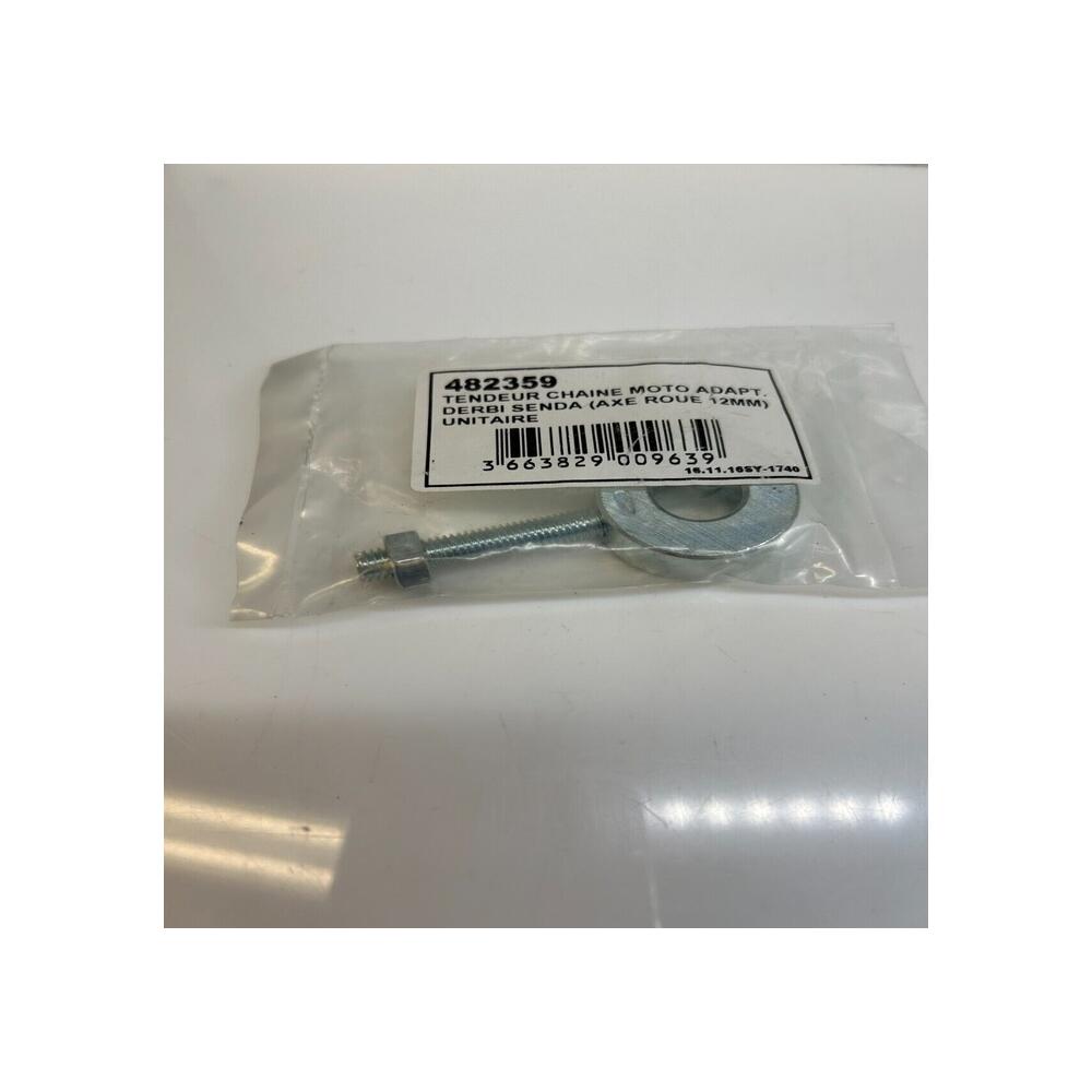 1 tendeur chaine axe 12mm adaptable 00H01302172 derbi gilera senda smt rcr 50