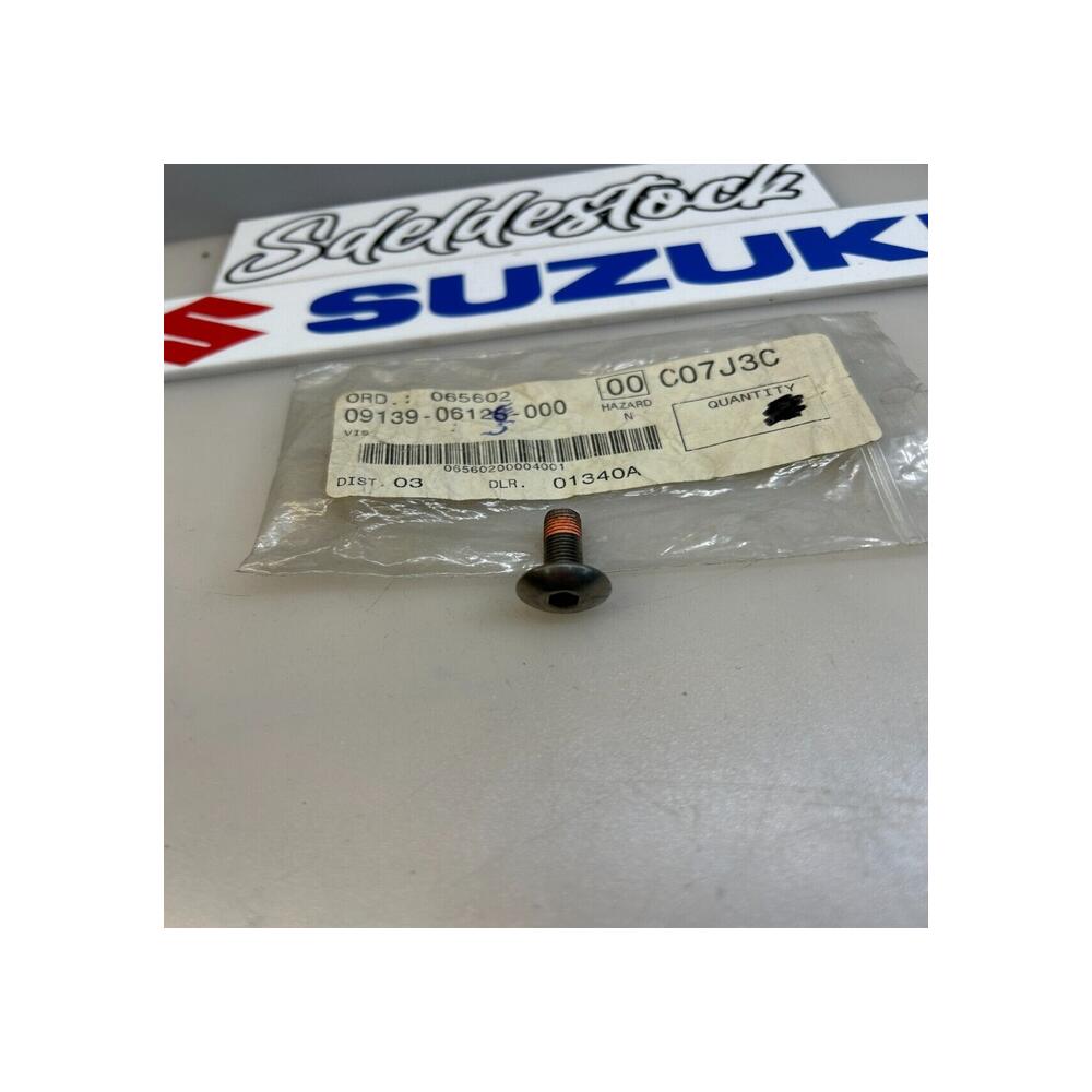 1 vis 6x20 suzuki 09139-06125 gsx 1400 gsx-r 1000 750 600