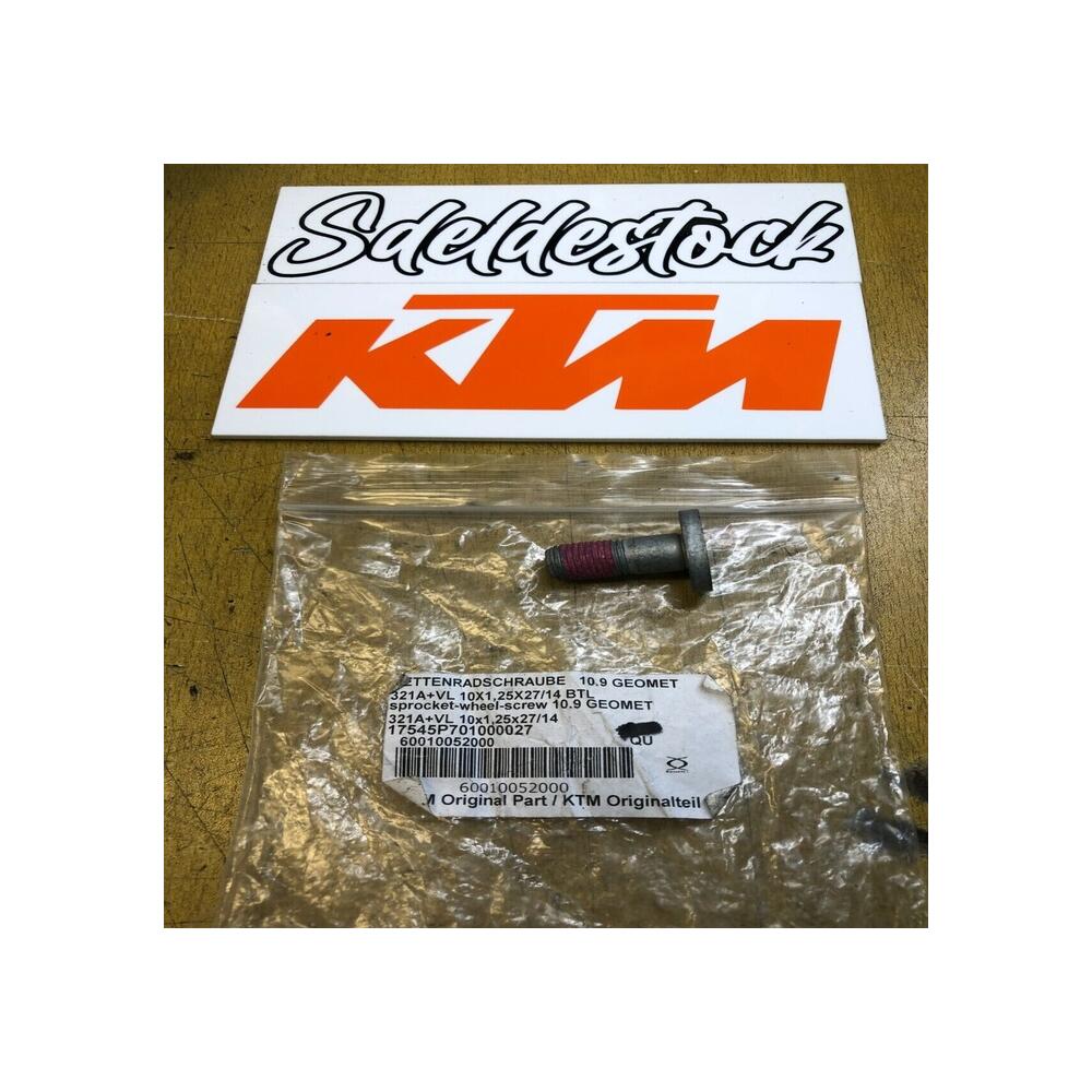 1 vis couronne m10x1,25 ktm 60010052000 1050 1090 1190 1290 950 990 adventure