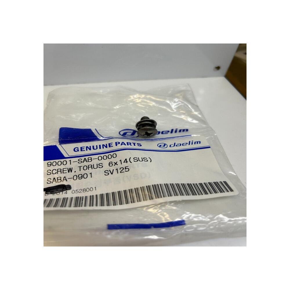1 VIS CRUCIFORME 6X14 DAELIM 90001-sab-0000 daystar 250 s 300 s3 125