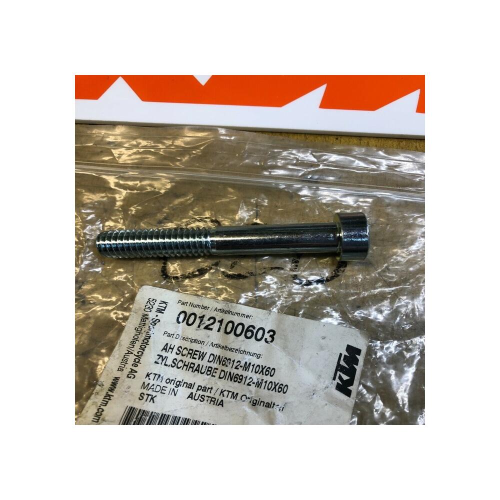 1 vis DIN6912-M10X60 ktm 0012100603 690 duke supermoto 990 superduke